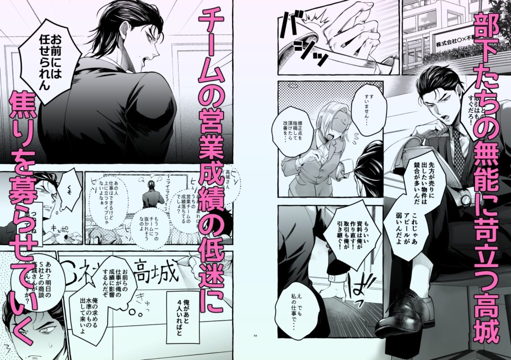 【BL】営業中にバイブを落としたら後輩に調教されることになったリーマンの話