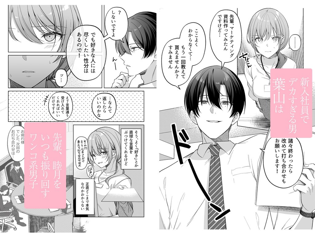 【TL】犬系後輩葉山くんに向けられるデカすぎる愛